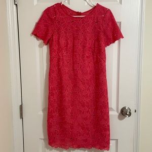 Calvin Klein Floral Lace Dress